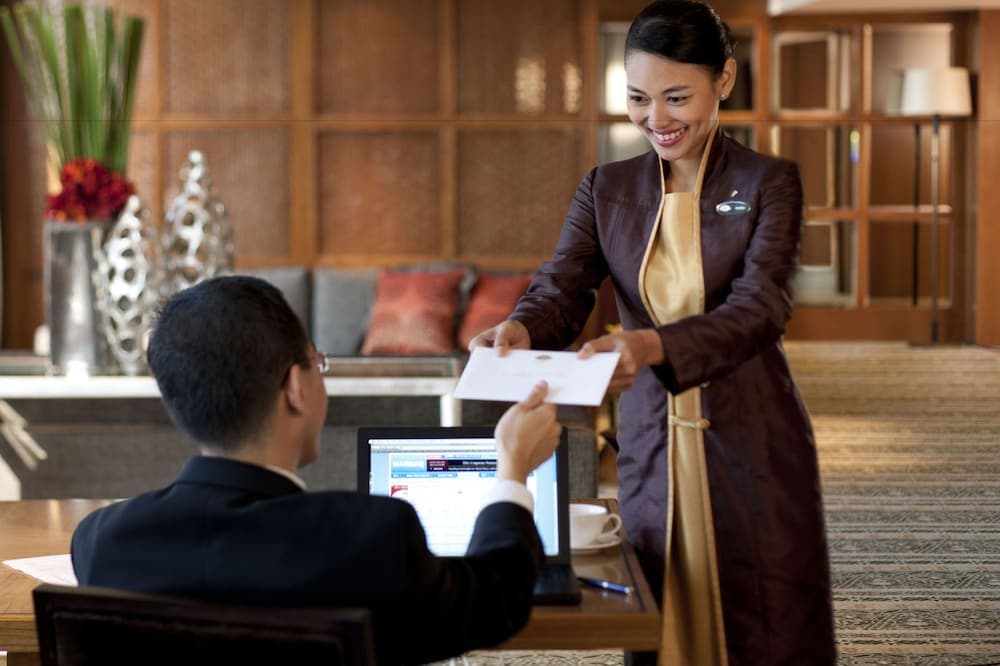 Mandarin Oriental, Jakarta, Reception, photo 4