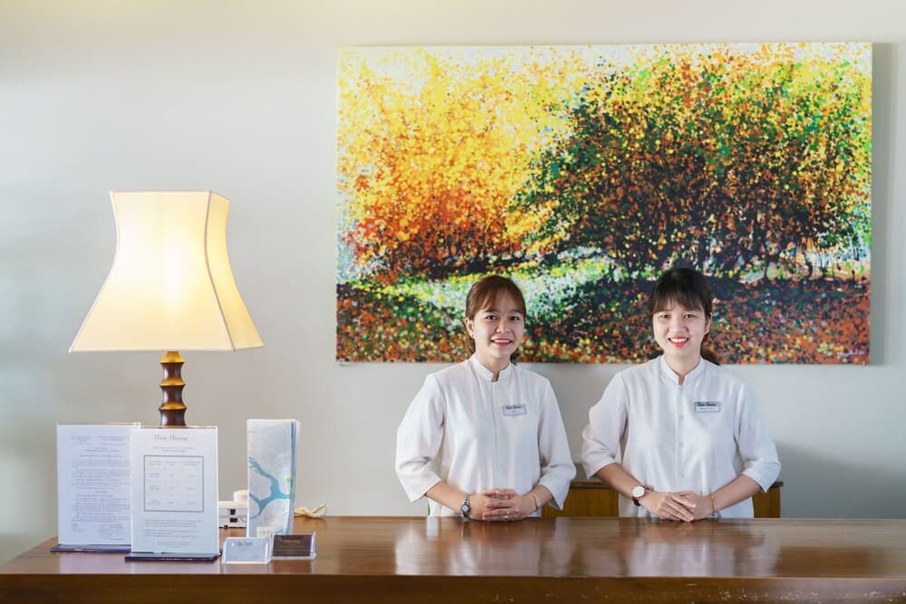 단 오아시스 비치 호텔 & 아파트먼트 리셉션 사진 5