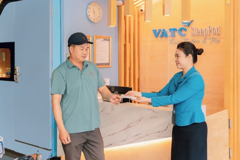 VATC 슬립파드  터미널 1 리셉션 사진 3