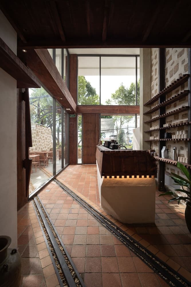 Mùa Dalat Wellness Hotel 리셉션 사진 4