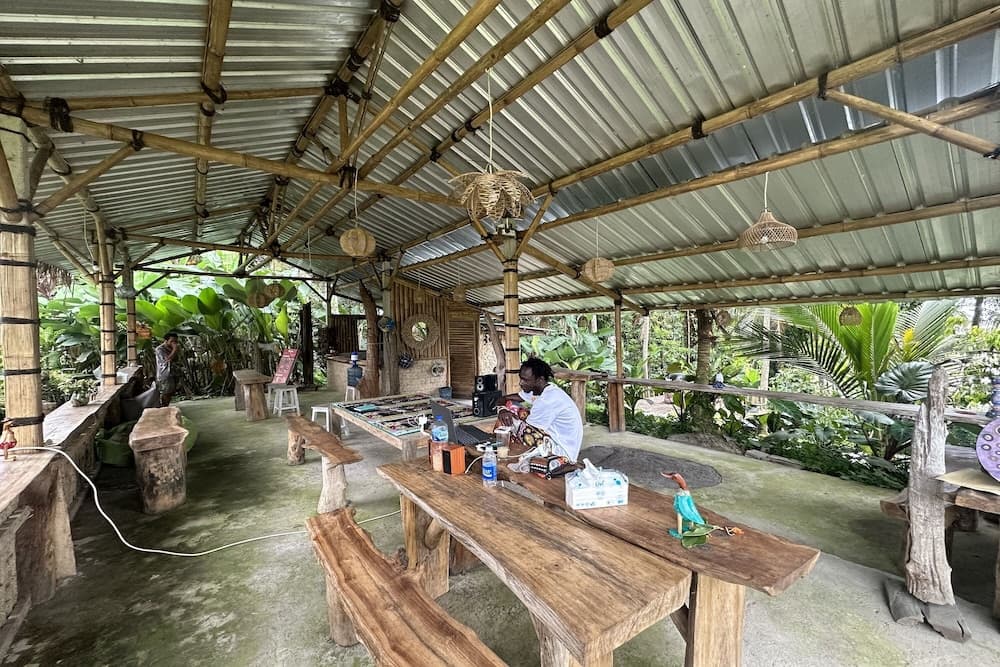 Tiny ECO Bamboo Ubud, Lobby sitting area, photo 3