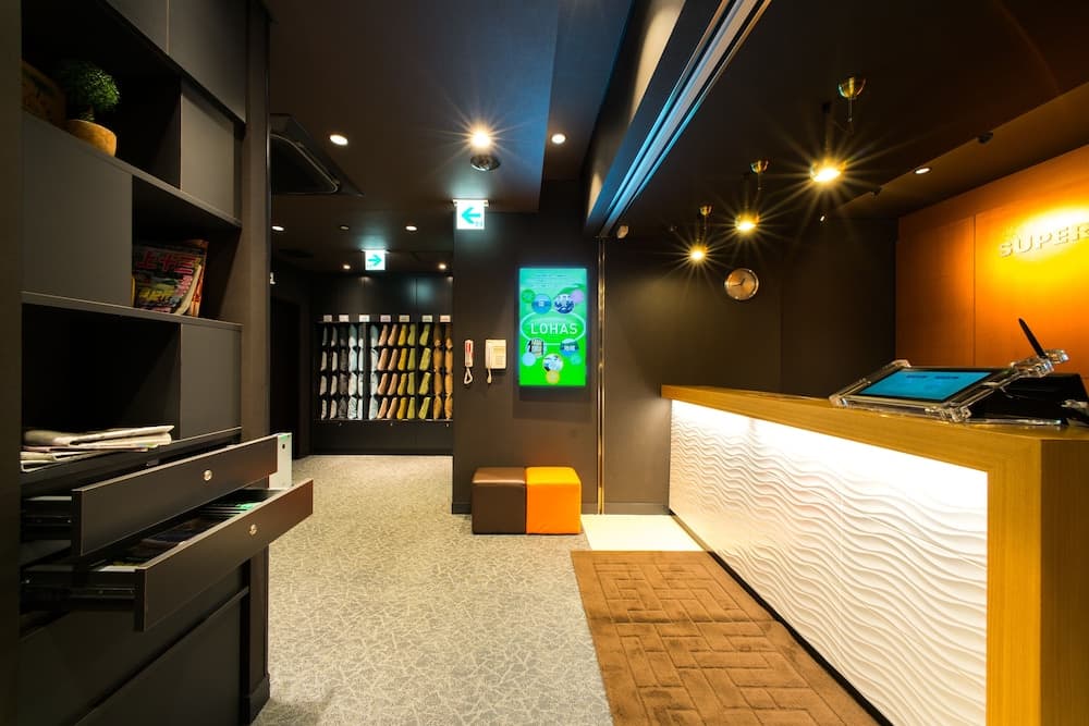 Super Hotel Aomori 리셉션 사진 3