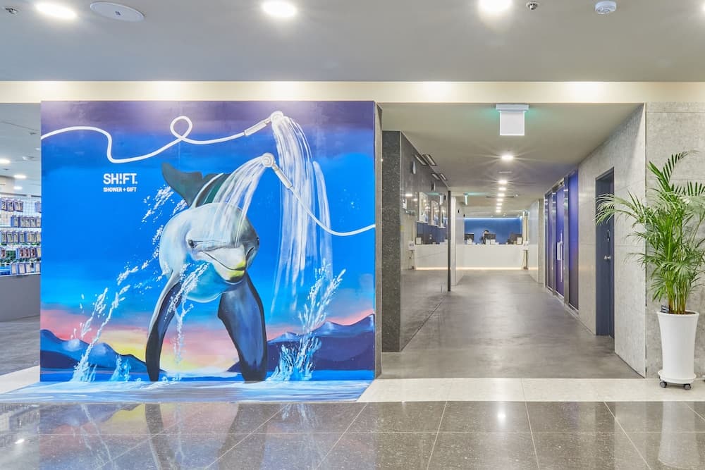 코오롱 씨클라우드 호텔 로비 사진 3