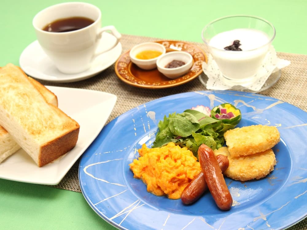 야마나카코 가든 빌라 아침 식사 공간 사진 3