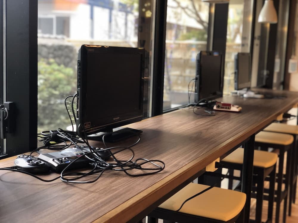 Beppu Hostel U&T, Lobby sitting area, photo 4