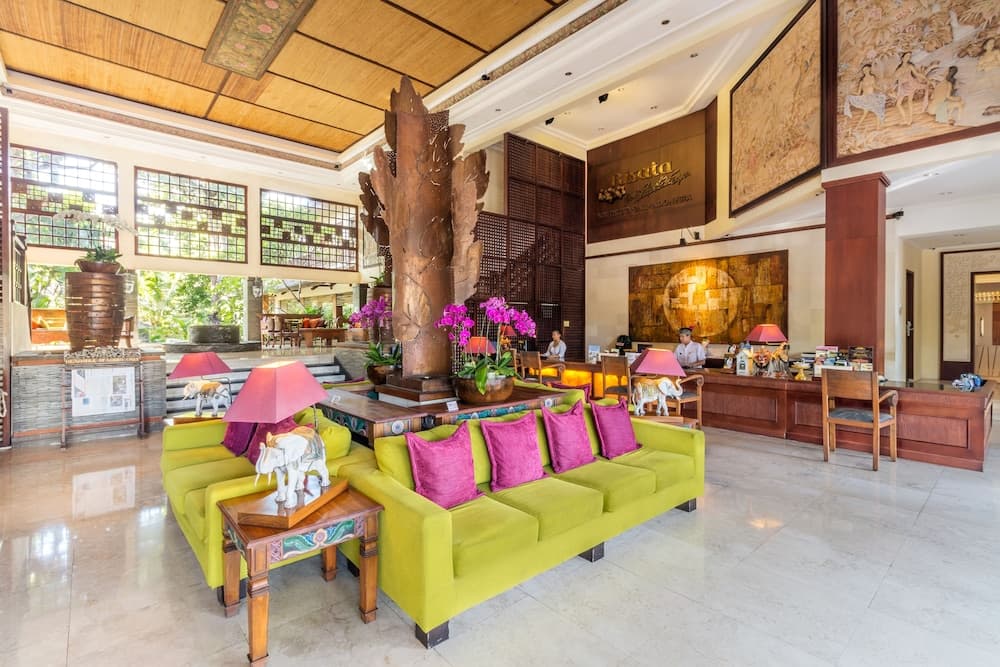 Risata Bali Resort and Spa, Lobby sitting area, photo 4