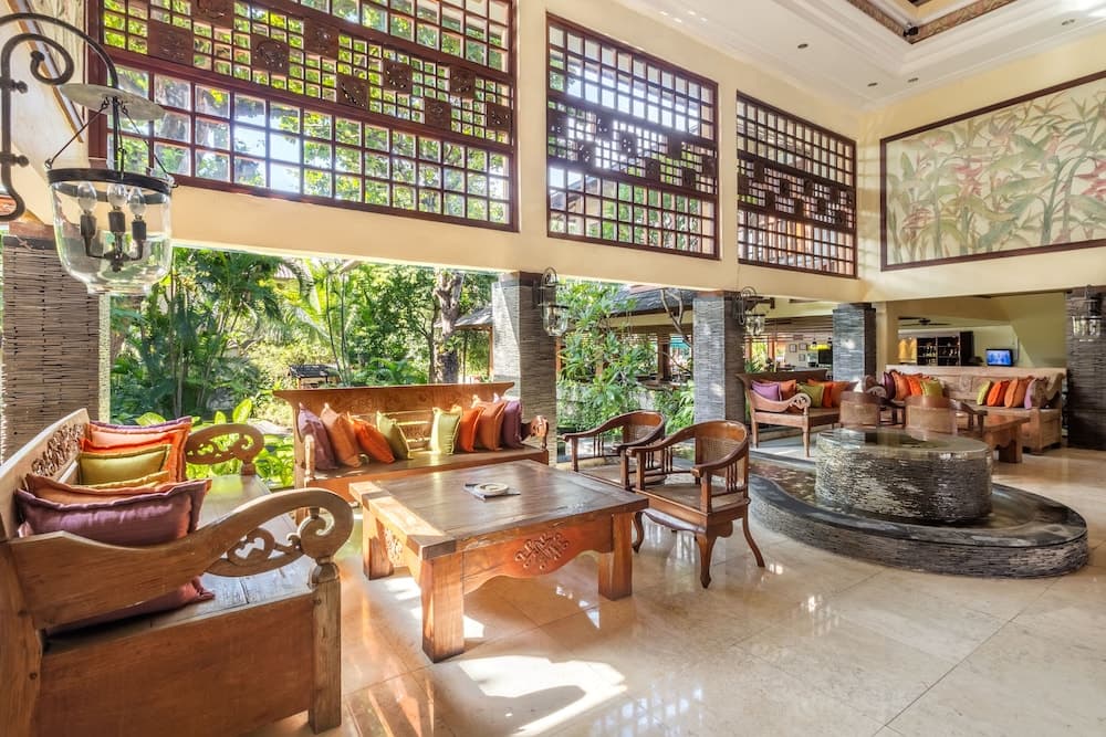 Risata Bali Resort and Spa, Lobby sitting area, photo 3