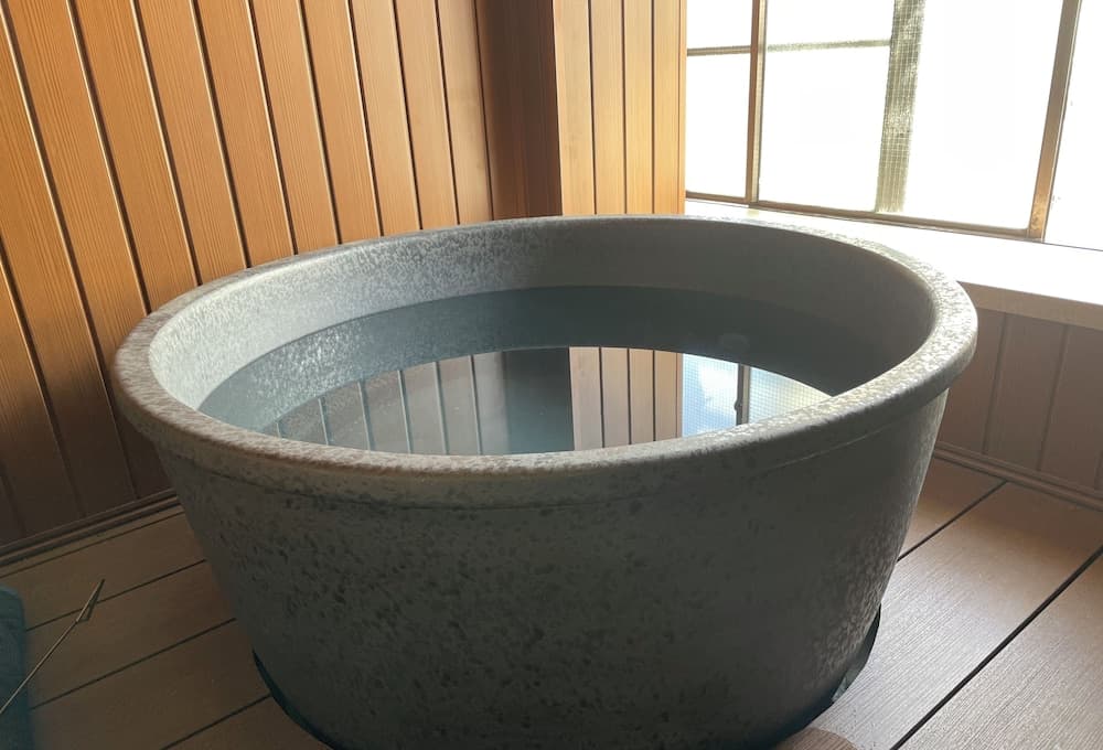오가노 온센 스자키 료칸 욕실 사진 4