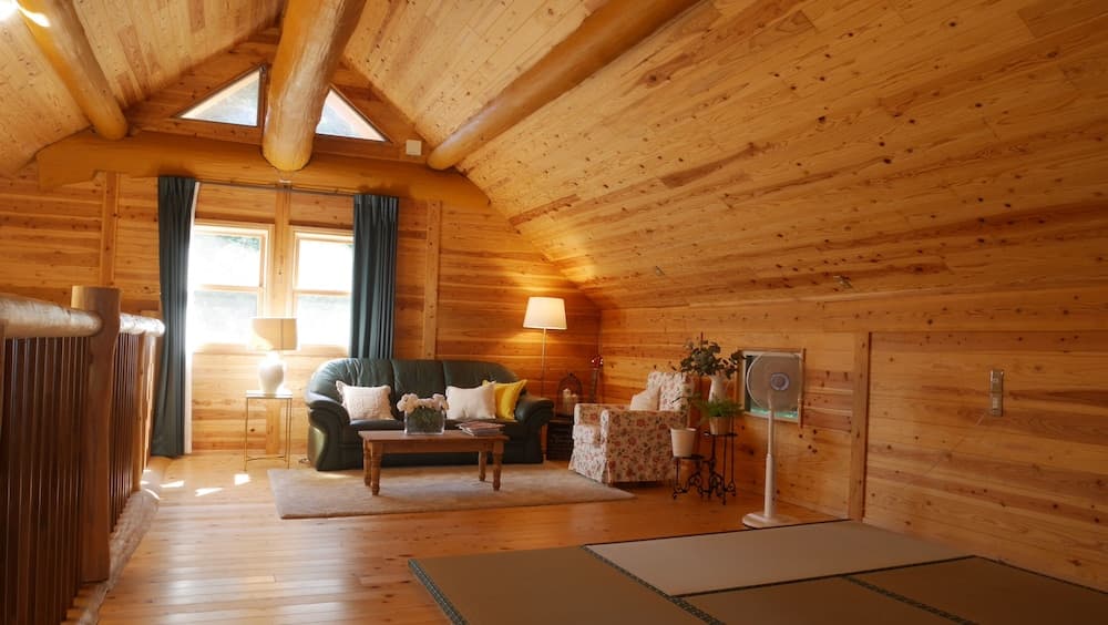 Shimano Log House, Living area, photo 3