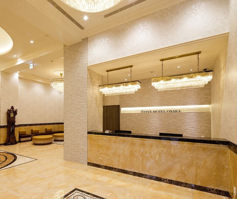 FIVE HOTEL OSAKA 리셉션 사진 4