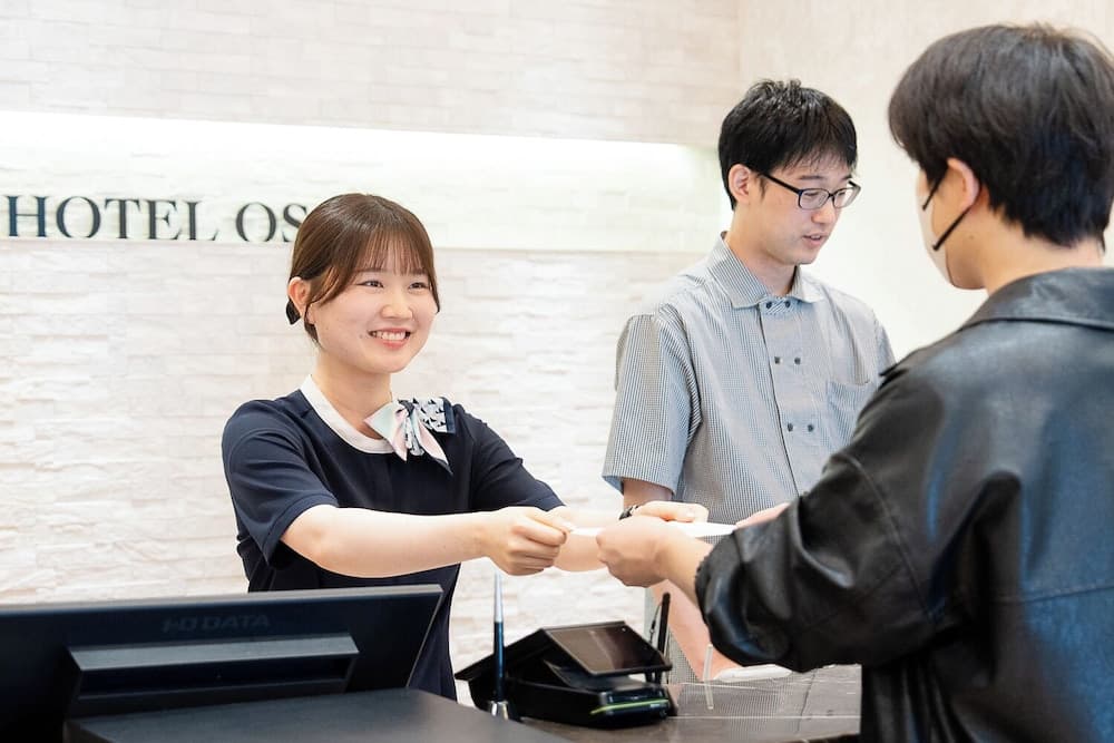 FIVE HOTEL OSAKA 리셉션 사진 5