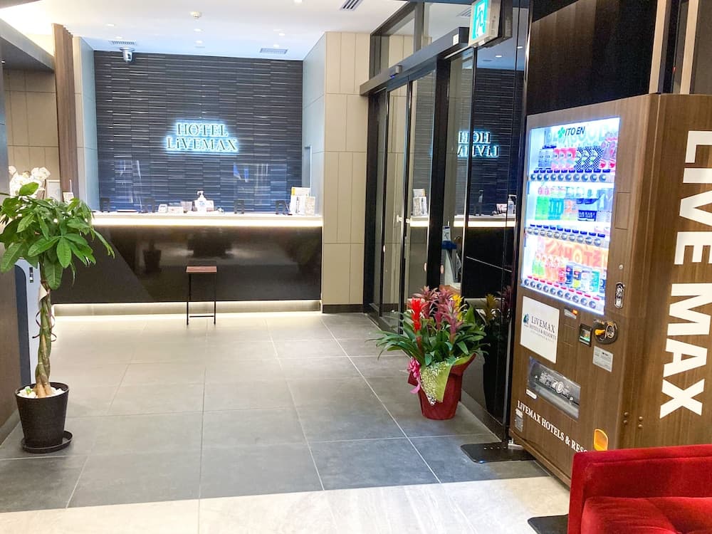 HOTEL LiVEMAX 센다이 코쿠분초 리셉션 사진 3