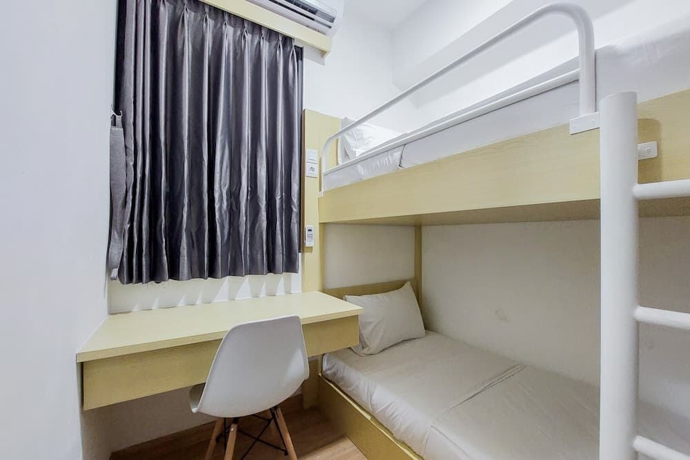 컴포터블 디자인 2BR 위스 워싱 마친 스카이 하우스 BSD 아파트먼트 객실 사진 2