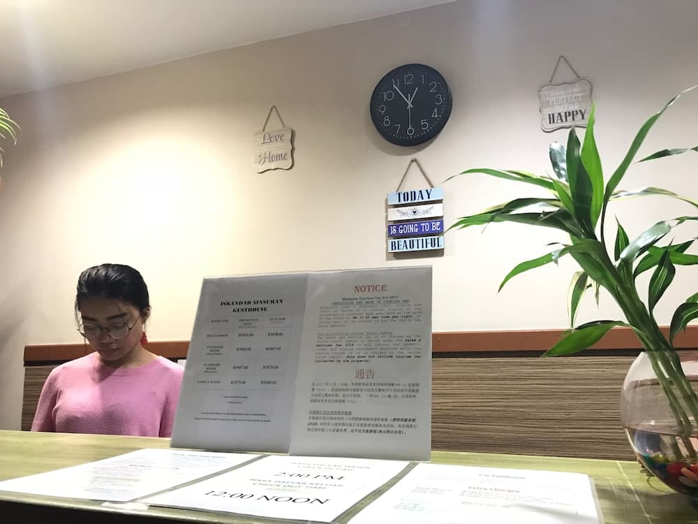 이스칸다르 신수란 게스트하우스 리셉션 사진 5