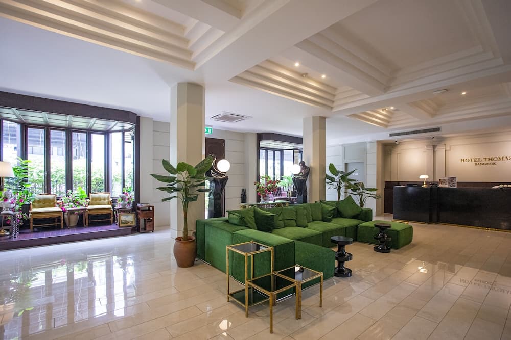 Thomas Bangkok Hotel, Lobby sitting area, photo 5