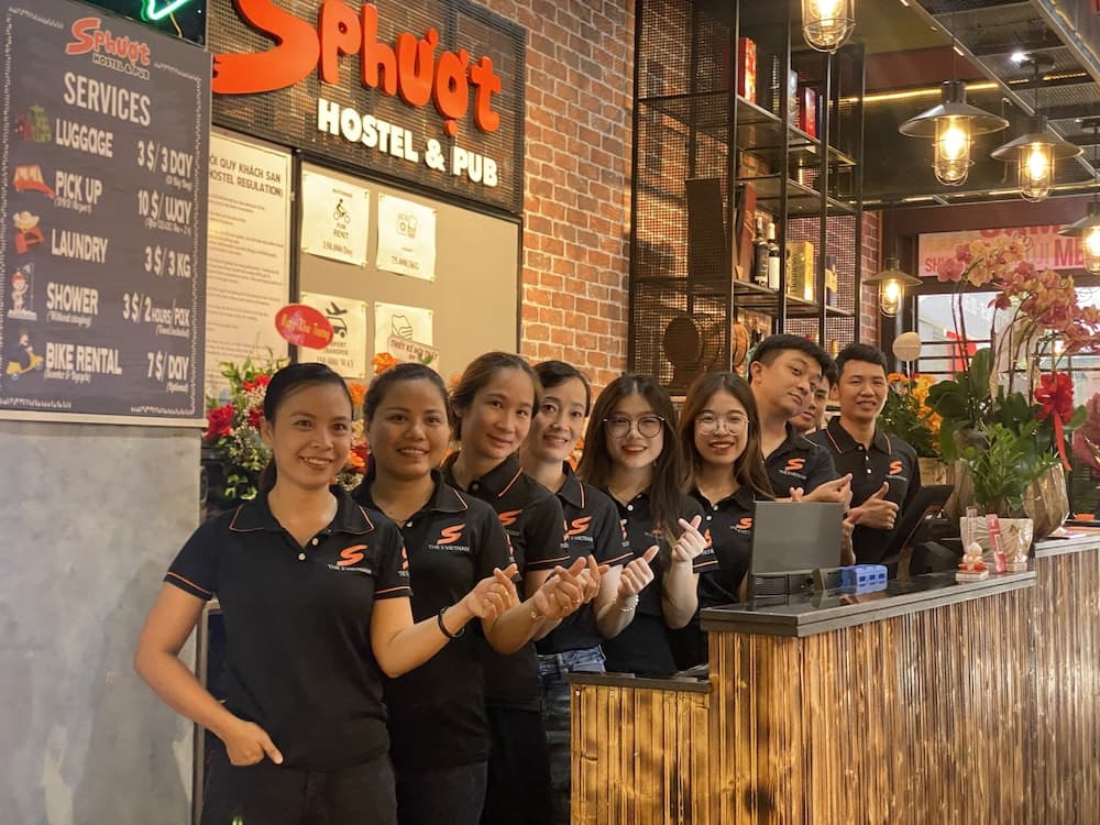 S Phuot Da Nang Hostel 리셉션 사진 4