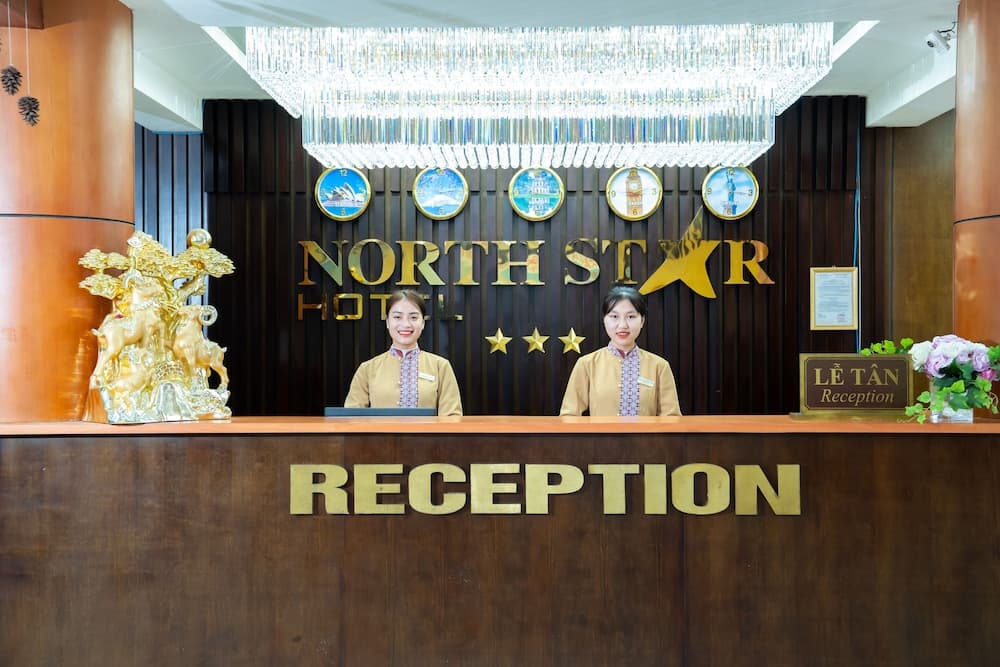 North Star Hotel Sapa 리셉션 사진 2