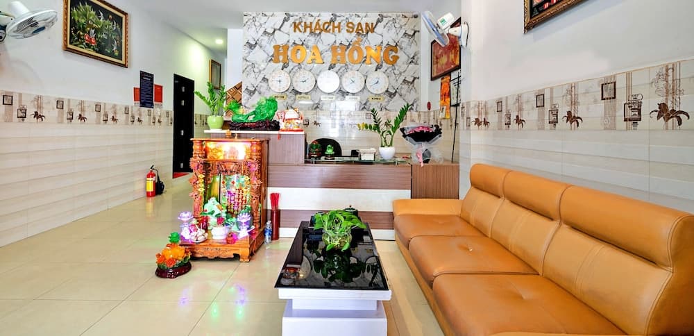 HANZ Hoa Hong Hotel 리셉션 사진 5