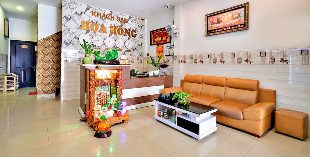 HANZ Hoa Hong Hotel 리셉션 사진 3