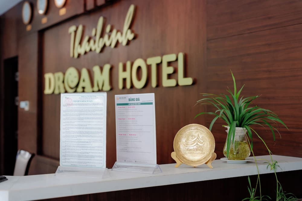 Thai Binh Dream Hotel 리셉션 사진 3