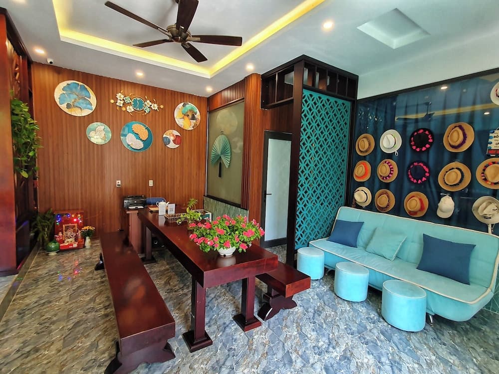 Villa De Pi's Hoi An 로비 좌석 공간 사진 3