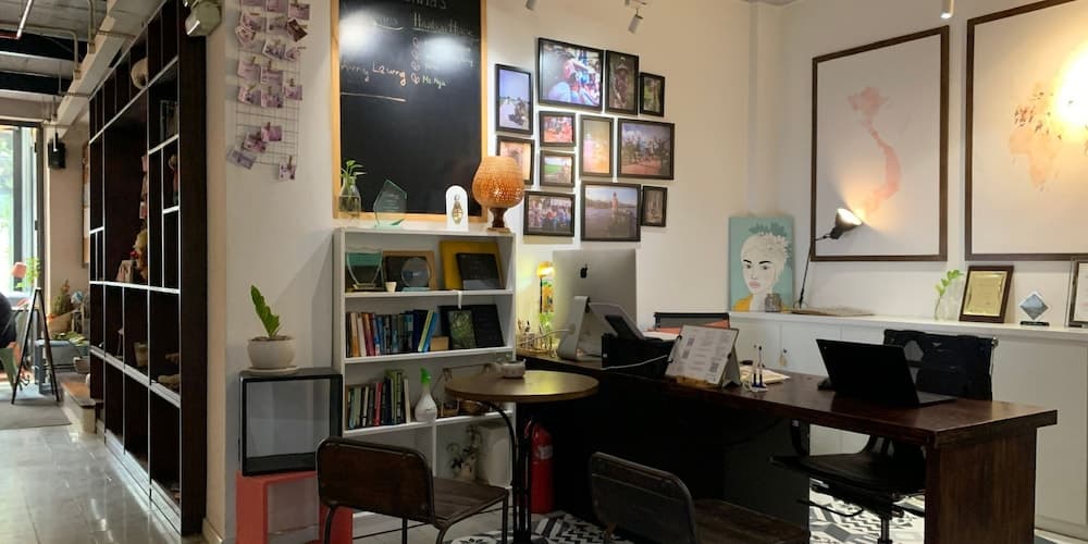 Christinas Hotel & Cafe 리셉션 사진 2