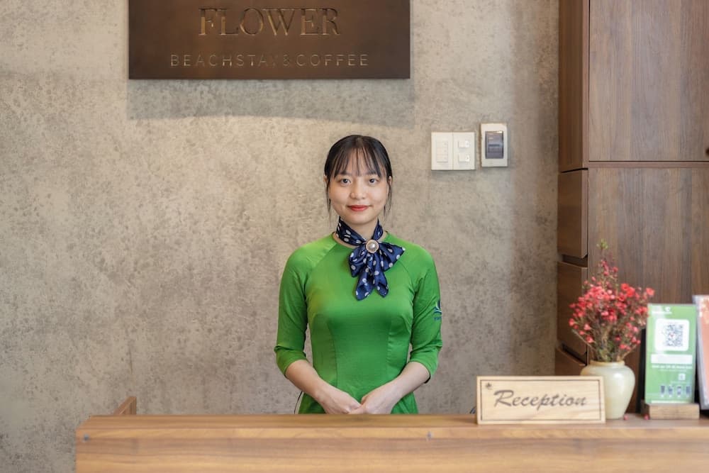Flower Beachstay & Coffee 리셉션 사진 4