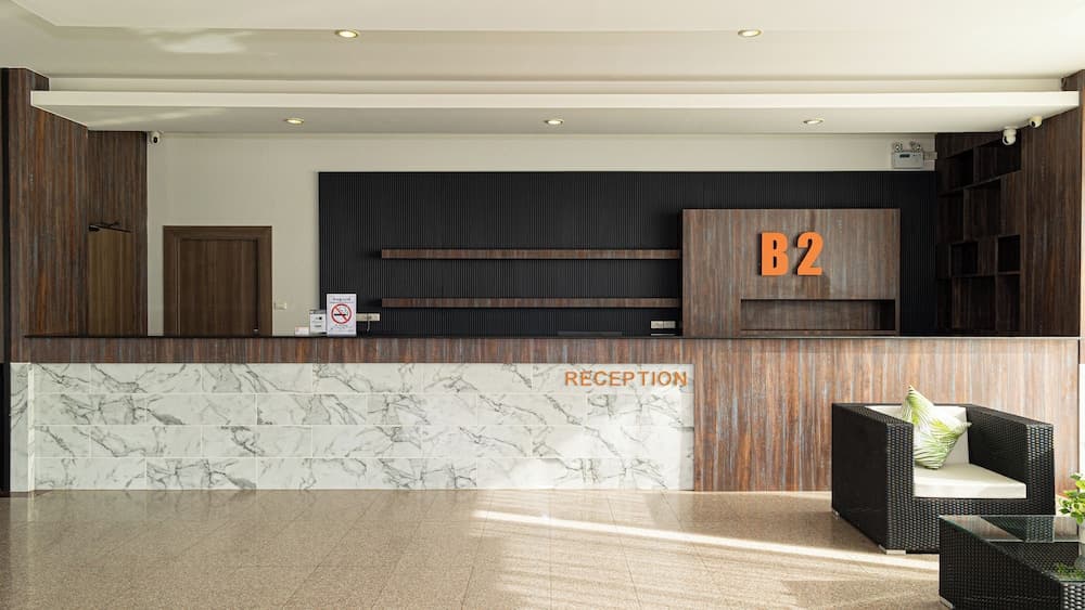 B2 Lampang Boutique & Budget Hotel 리셉션 사진 3