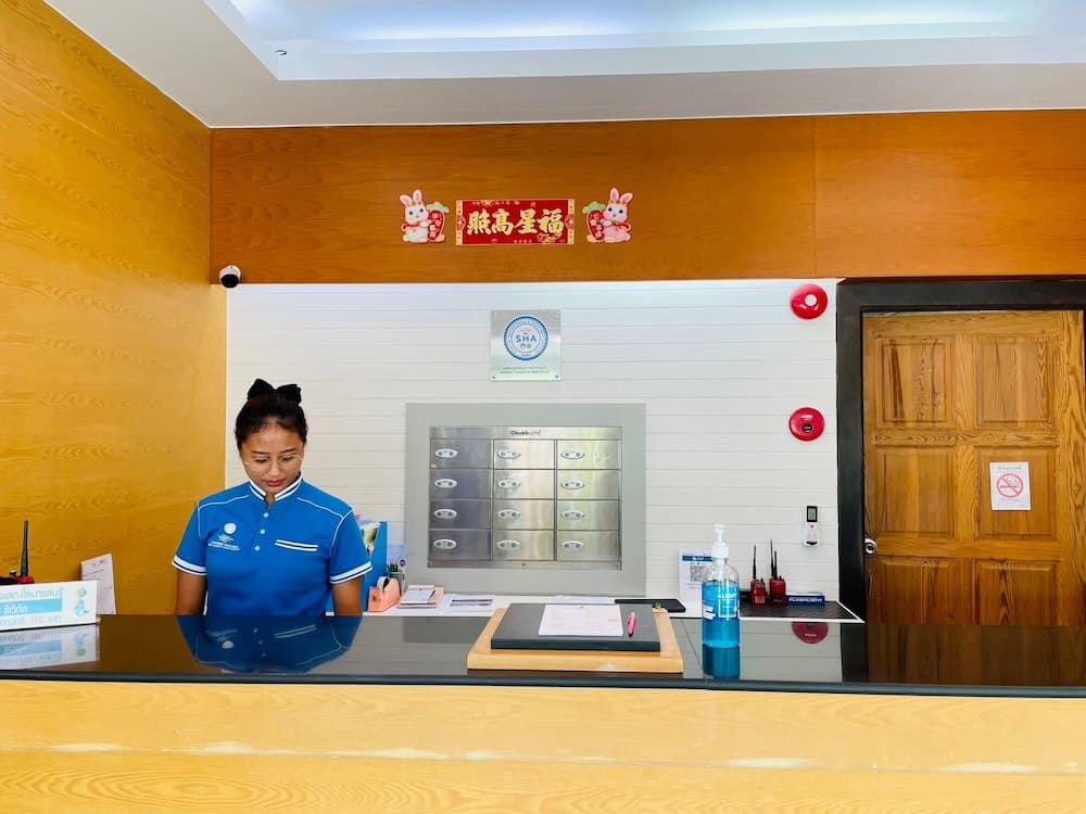 Laem Sing Natural Beach Resort 리셉션 사진 2